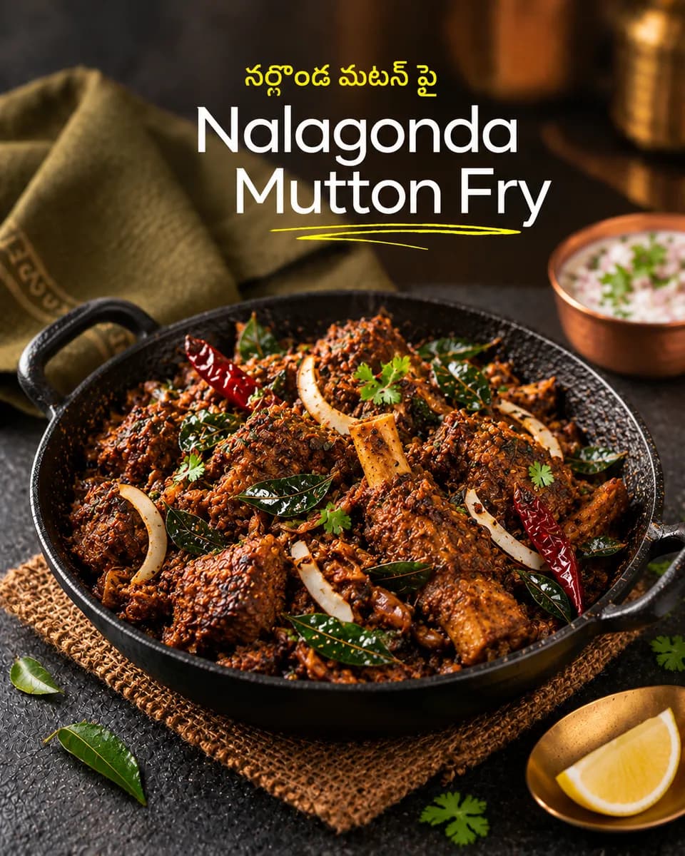 Nalagonda mutton fry